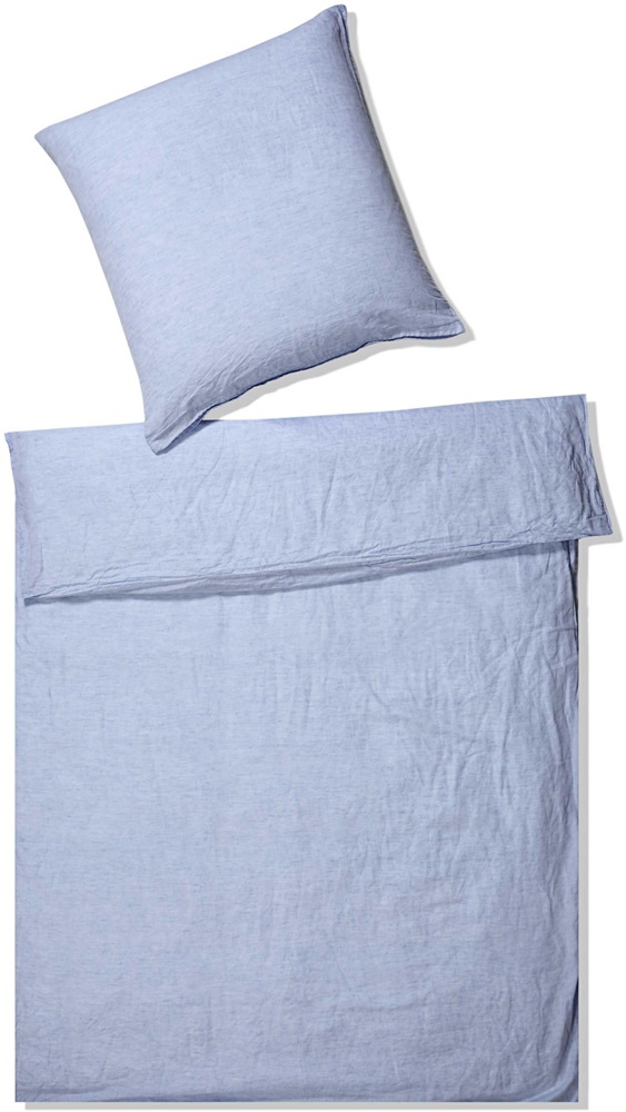 Ropa de cama elegante Breeze azul claro 155 x 220 cm - Imagen 1 de 1