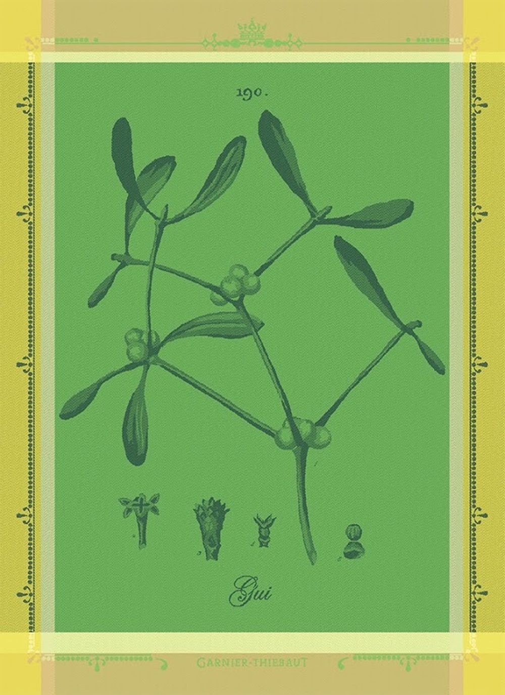 Garnier Thiebaut Geschirrtuch - Gui Botanique Tor Vert - Bild 1 von 1